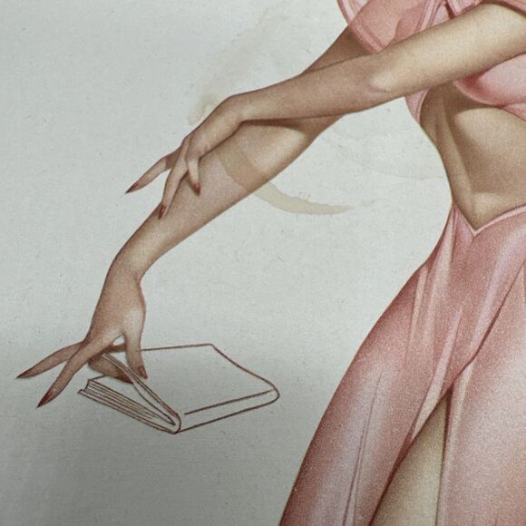 4 Pin-Ups 1946 Vargas Esquire Calendar Pages Lot March April May November Vtg - Picture 8 of 16